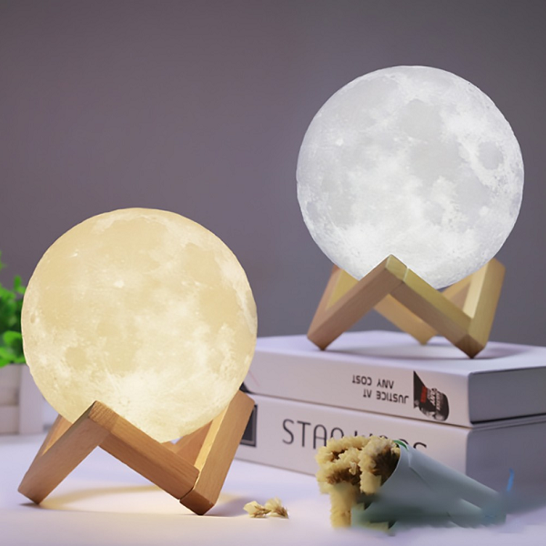 Lámpara Luna 3D
