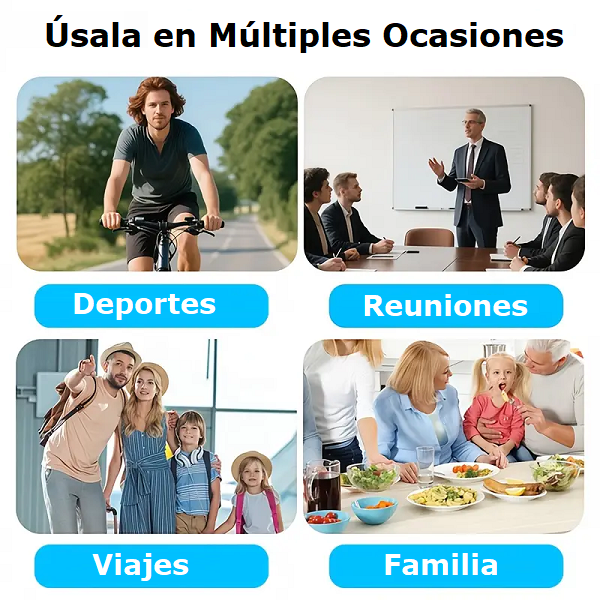 Mini Cámara de Video HD con Clip