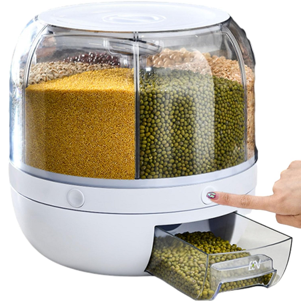 Dispensador de Granos Giratorio