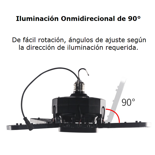 Lámparas Solares Tipo Ventilador