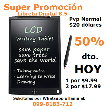Libreta digital 8.5"