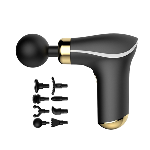 Pistola Masajeadora de 8 Cabezales