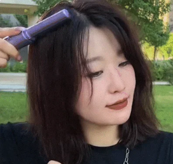 Mini Plancha de Pelo Recargable