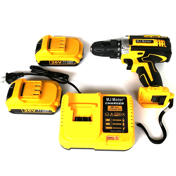 Taladro MJ Motor 26V.