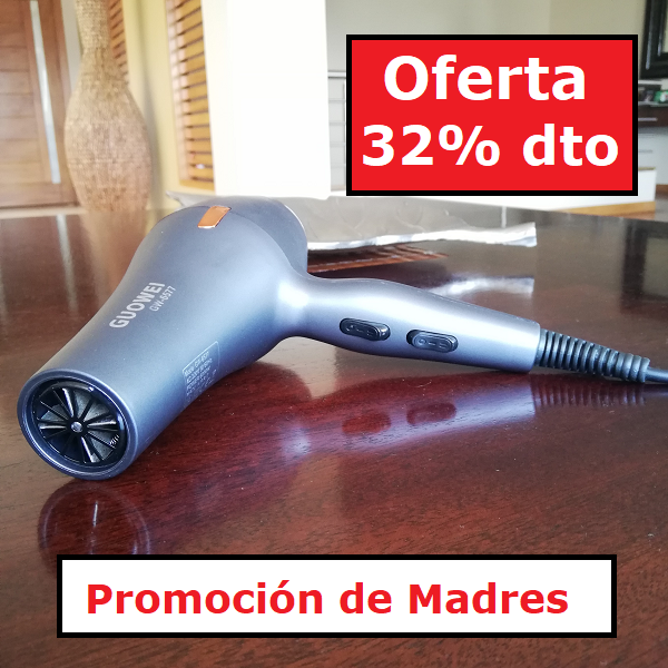 Secador de cabello de 600w