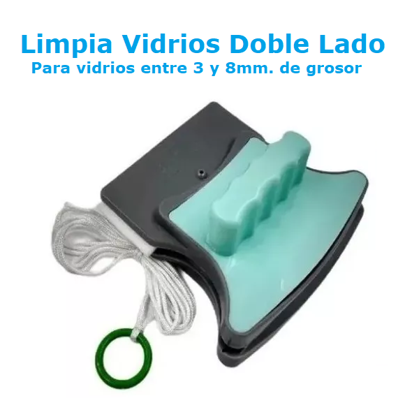Limpia vidrios doble lado 3-8mm