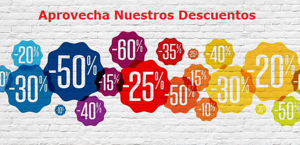 Aprovecha nuestros descuentos