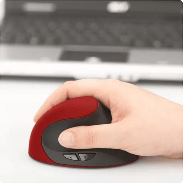 Mouse Hergonómico Recargable
