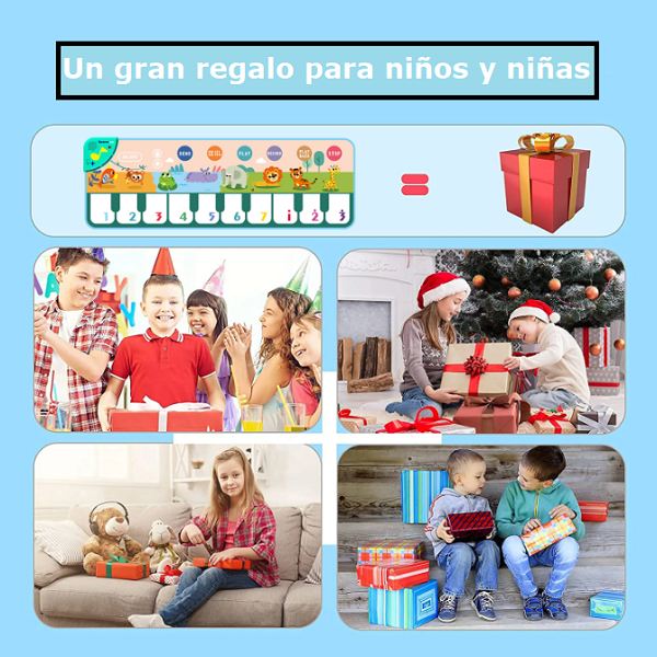 Piano alfombrilla musical