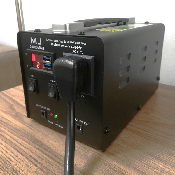 Generador Solar Móvil 24.000mAh