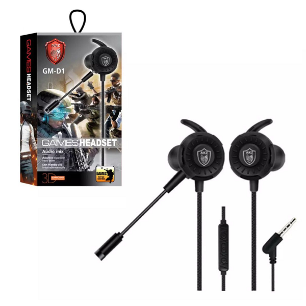 Audífonos con Cable y Micrófono