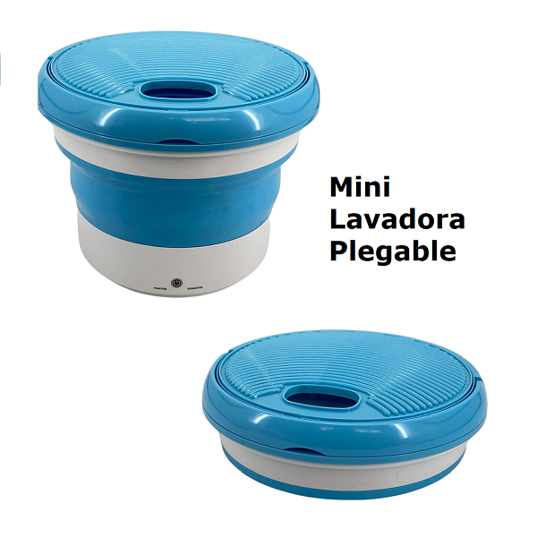 Mini lavadora plegable