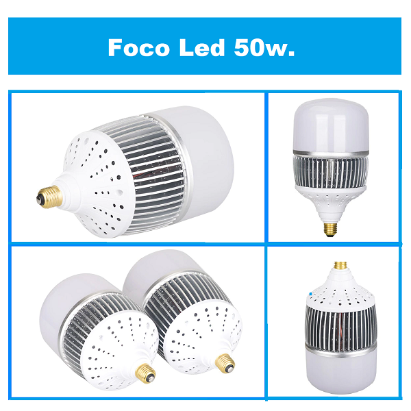 Foco led potente 50w