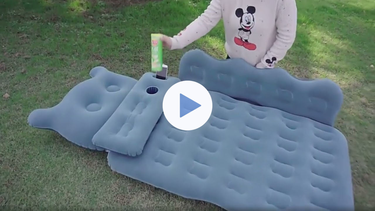 Colchón para viajes en auto o para camping, www.comprasin.com