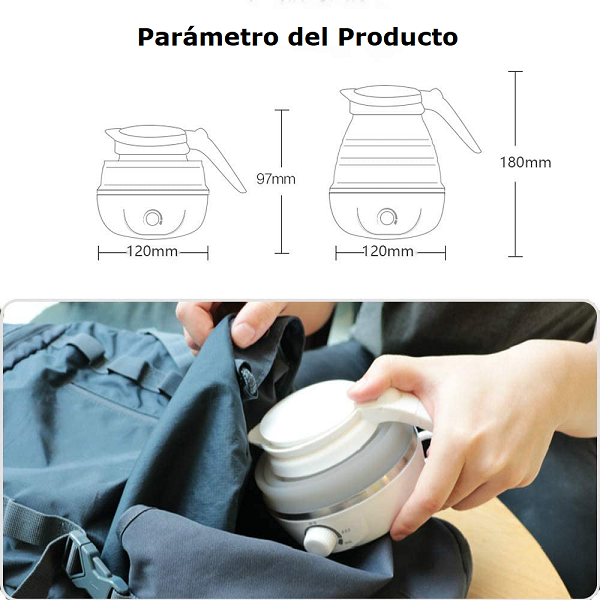 Hervidora eléctrica plegable