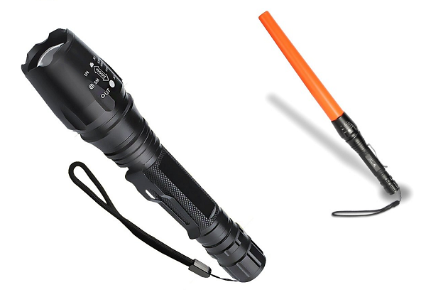 Linterna ultra poderosa con cono