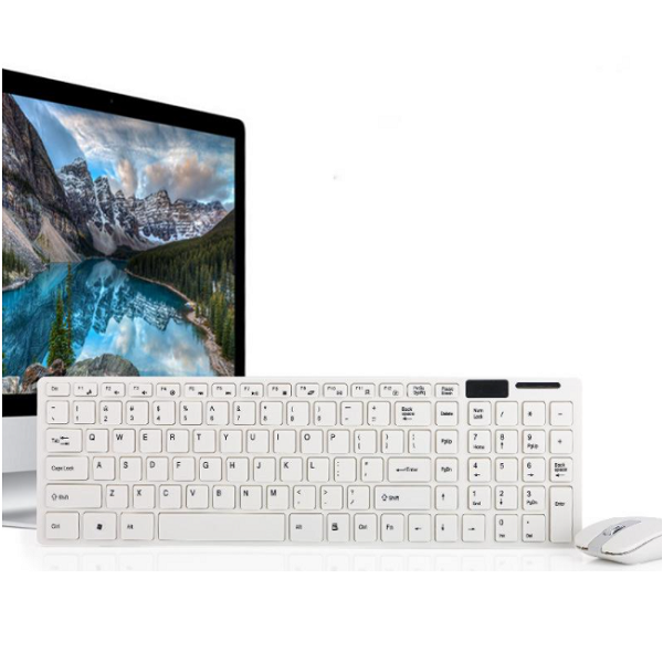 Combo teclado y mouse inalambricos