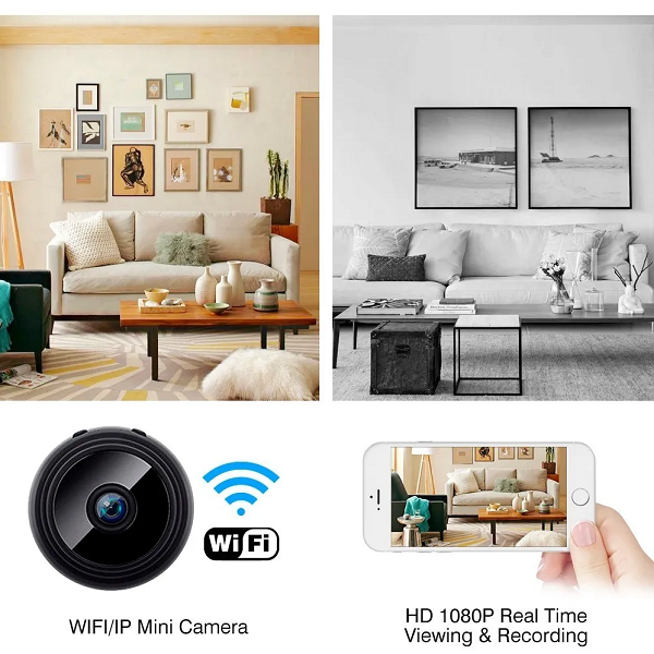 Mini cámara espía wifi