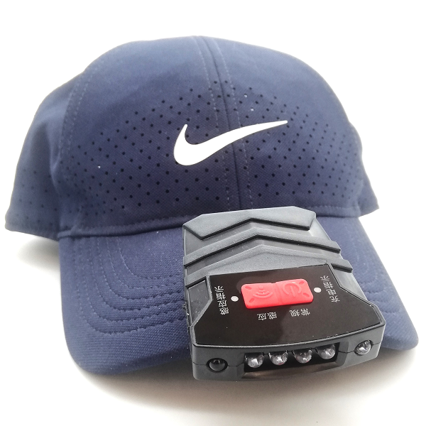 Linterna para Gorra con Clip, Sensor y Recargable