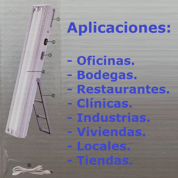 Lámpara de Emergencia AST-8817L-2