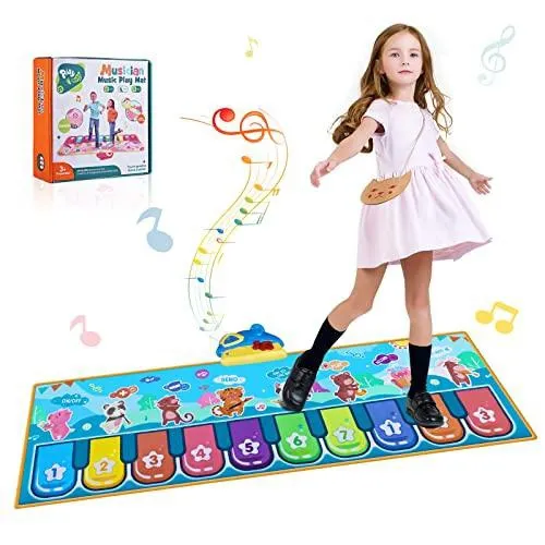 Piano alfombrilla musical