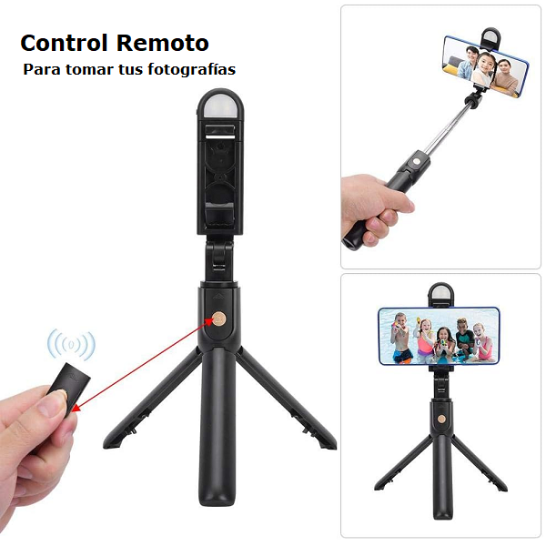 Selfie Stick K10 Trípode Integrado