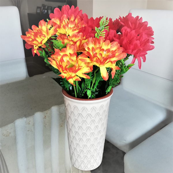 Flores artificiales de primavera