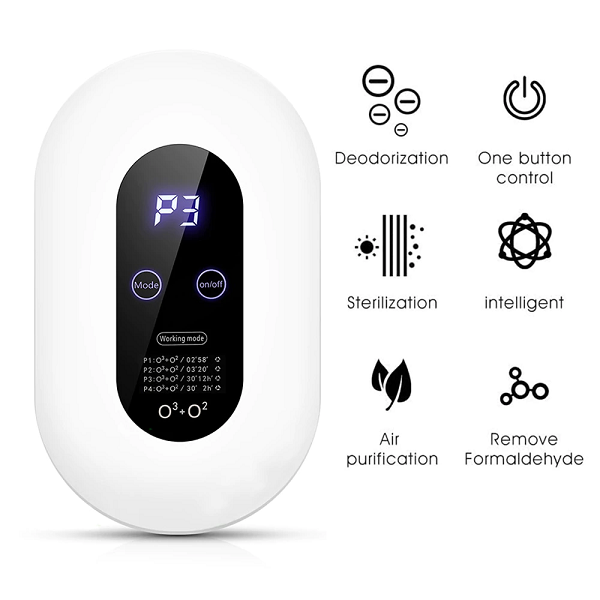 Desinfectante ambiental de ozono