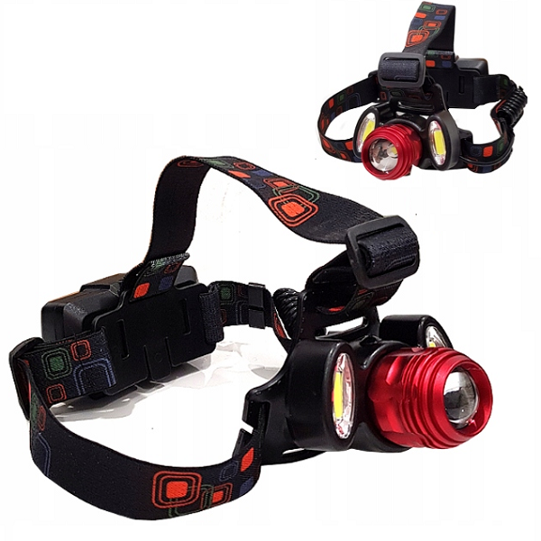 Linterna de Cabeza Triple Led