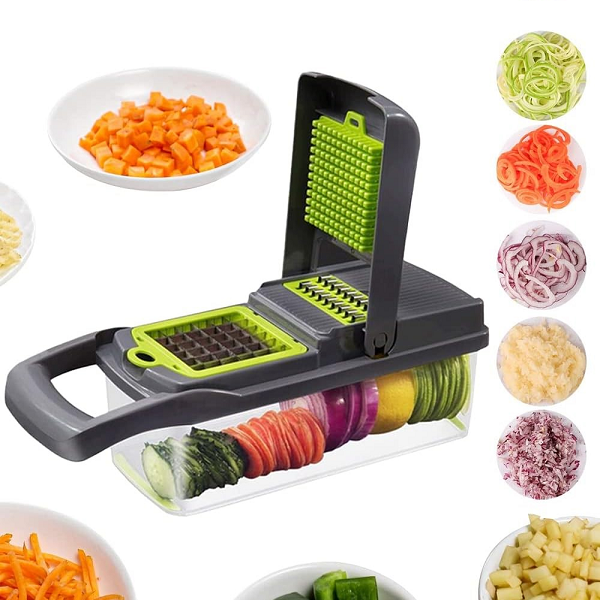 Picador y Rallador Profesional 12 en 1