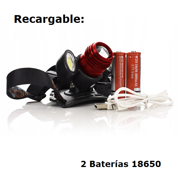 Linterna de Cabeza Triple Led