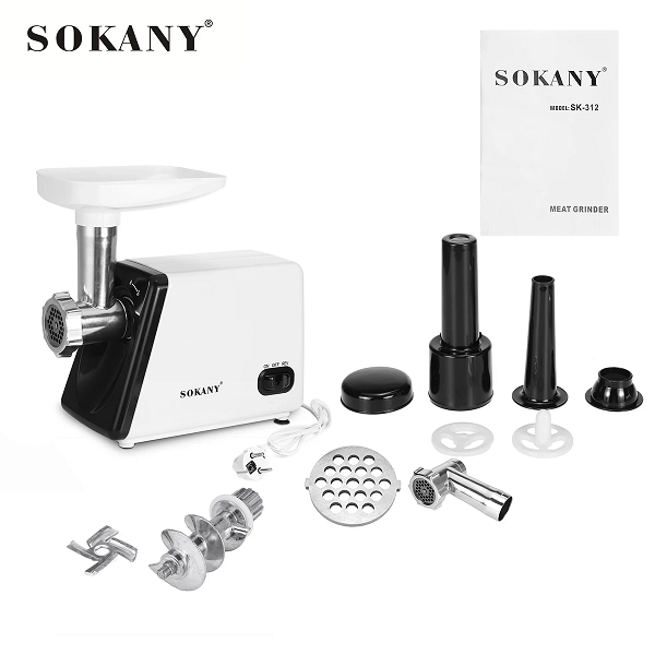 Picadora de Carne Eléctrica Sokany SK-312