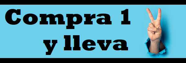 Hoy compra 1 y lleva dos