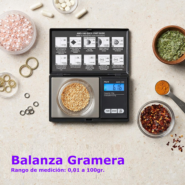 Balanza Gramera Digital