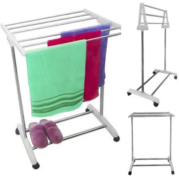 Tendedoro de toallas con ruedas