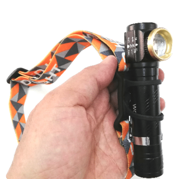 Linterna de Cabeza y de Mano