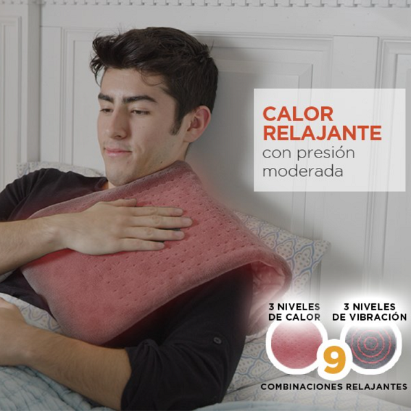 Manta eléctrica masajeadora