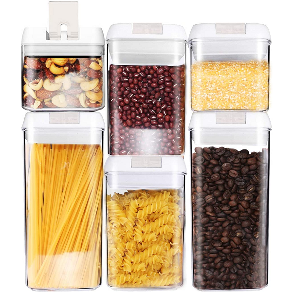 Juego de 6 Recipientes Herméticos, www.comprasin.com