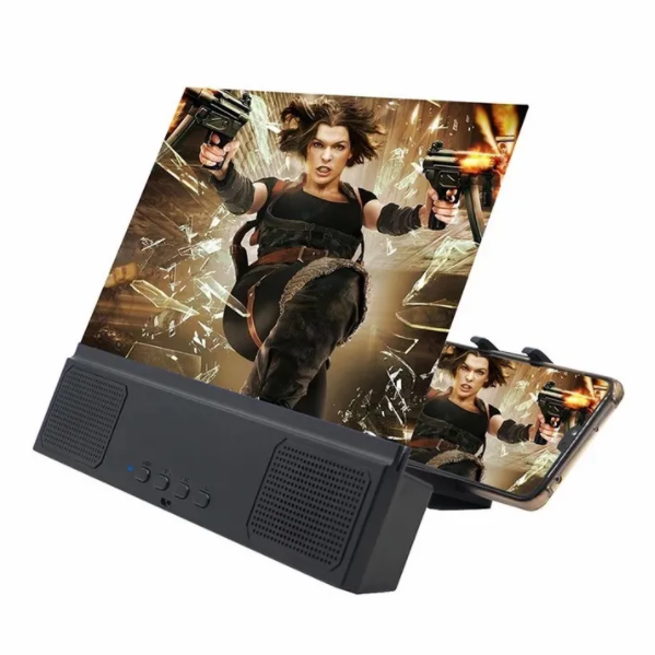 Amplificador de pantalla con parlante