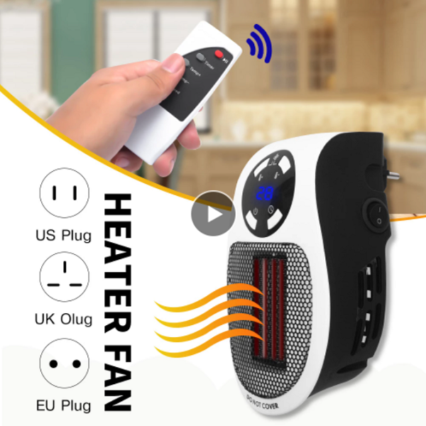 Mini calefactor portátil