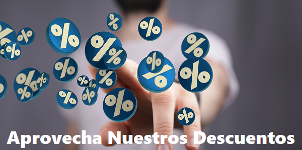 Aprovecha los grandes descuentos