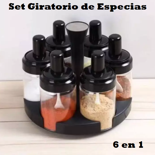 Set Giratorio de Especias
