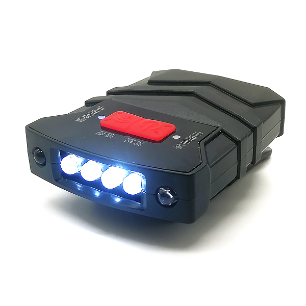 Linterna para Gorra con Clip, Sensor y Recargable