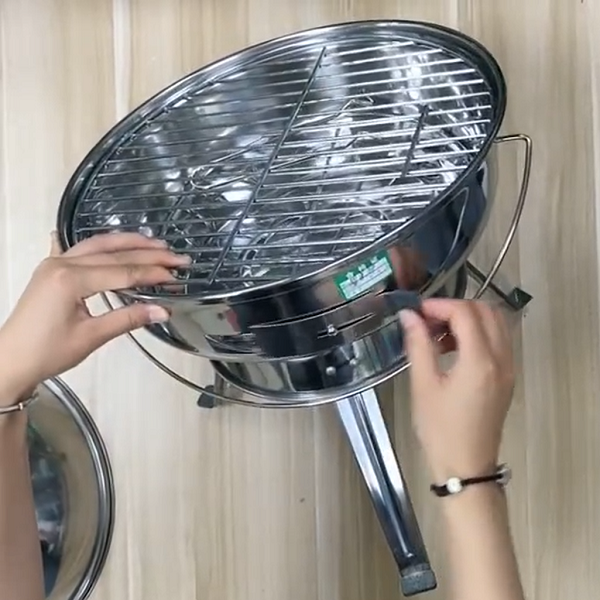 BBQ Grill de acero inoxidable