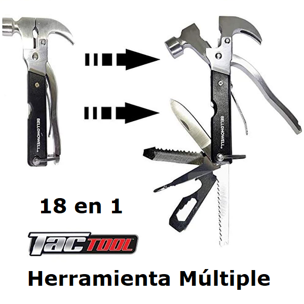 Herramienta Tac Tool 18 en 1