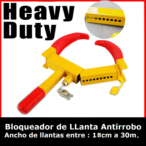 Bloqueador de llanta antirrobo