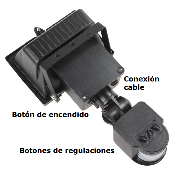 Lampara solar de seguridad