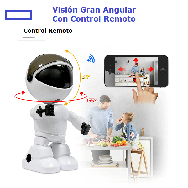 Cámara robot de seguridad