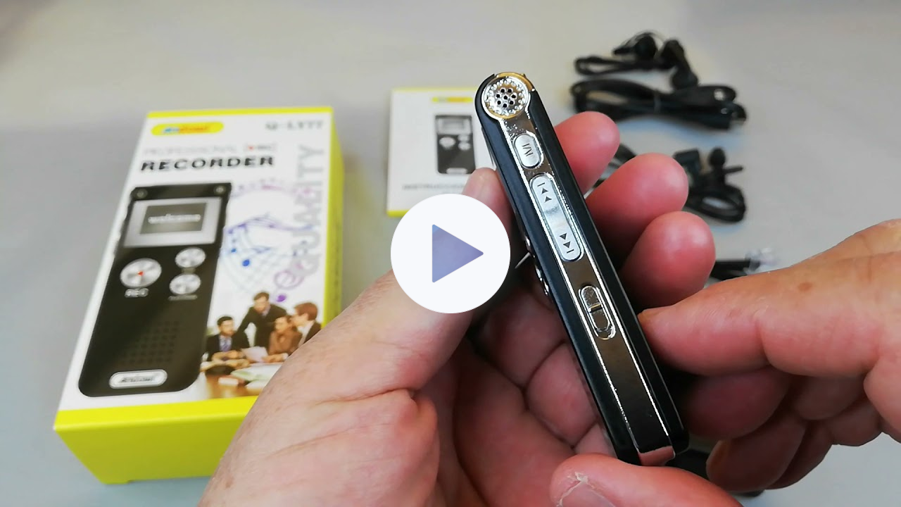 Grabadora de Voz Profesional, Andowl Q-LY177, www.comprasin.com