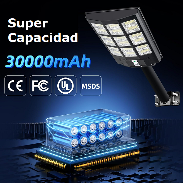 Lámpara Solar 800w.